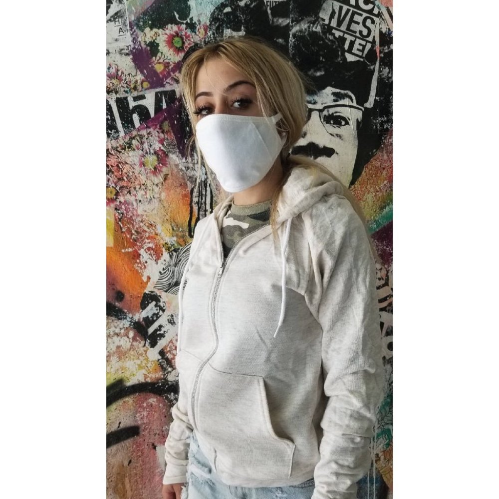 Oatmeal Terry Cotton Zip Up